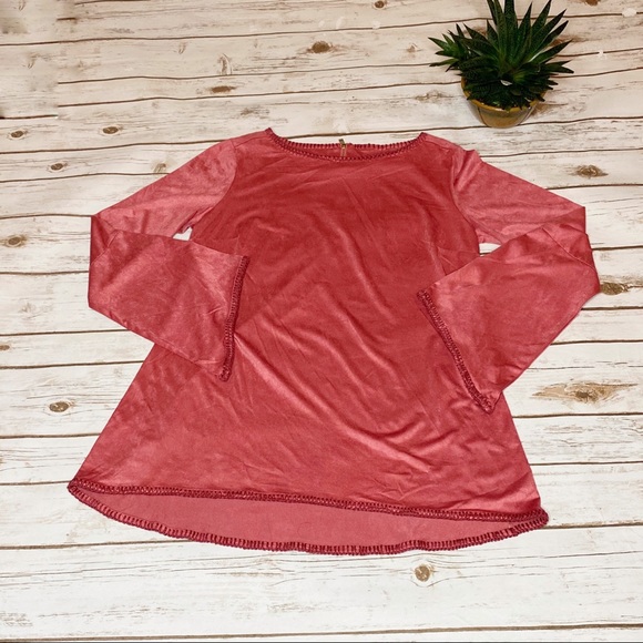 Soft Surroundings Beatrix faux suede tunic- Size Small - Picture 8 of 13